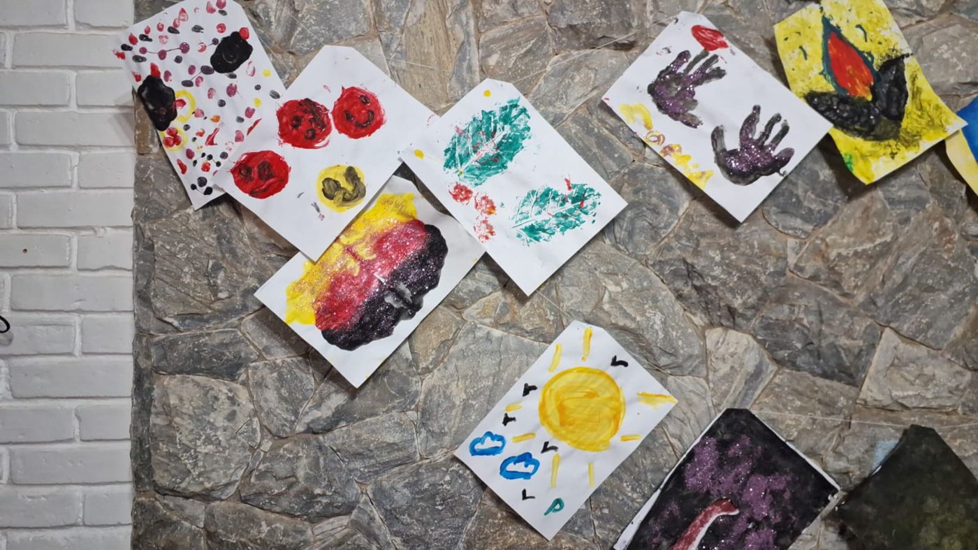 Brincadeira educativa no Projeto Florescer