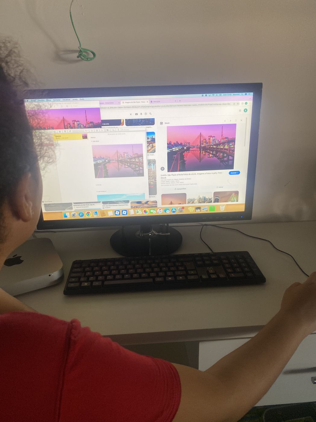 Trabalho em equipe das crianças